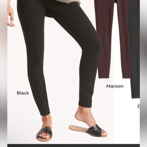 Old Navy Ponte Pants Legging Stevie black Medium Stretch High Rise Pull Over